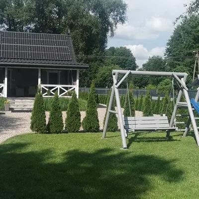Widok z lotu ptaka — Zacisze na Podlasiu